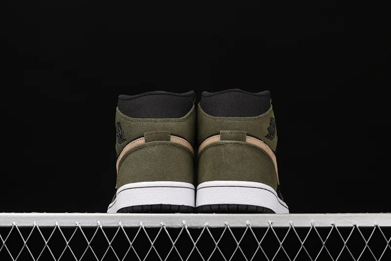 All Categories Air Jordan Jordan Series Basketball Shoes Air Jordan 1 Mid Air Jordan 1 Mid AJ1 Joe 1 Army Green Mid-top Versatile Casual Sports Shoes BQ6472-030